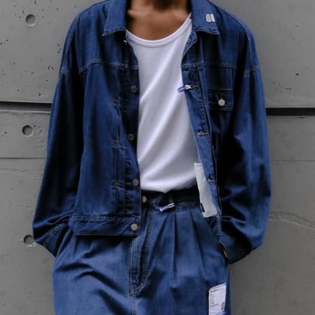 미하라 야스히로 텐셀 데님 자켓 48(탭 포함)