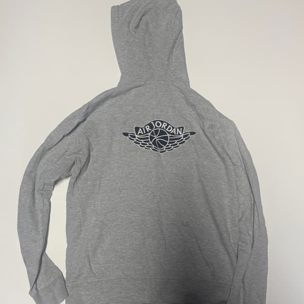 여성 나이키 조던 에어 뒷프린팅 로고 후드집업 M