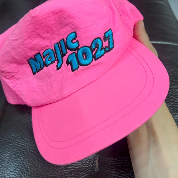 메이블투원티 핑크색 볼캡
