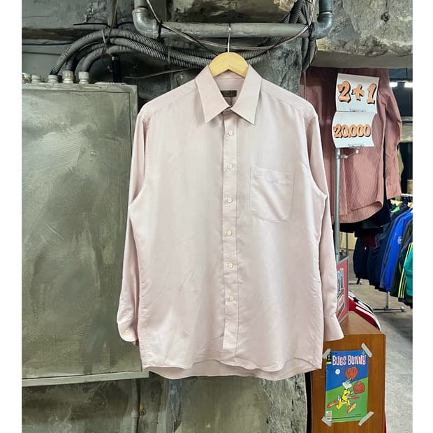 지방시 포켓 셔츠 핑크 100 #csz3138