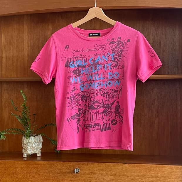 Beams Boy Print T-shirt