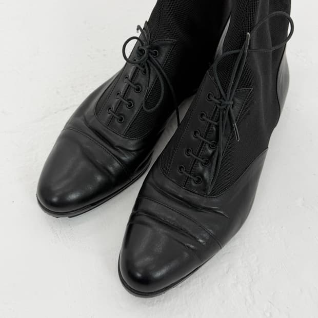 Jil Sander Leather Lace Up Derby Shoes