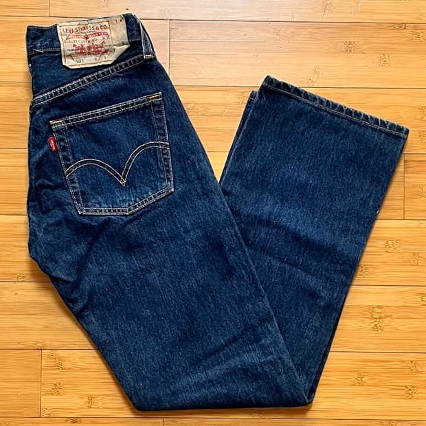 리바이스 501 데님팬츠 W L