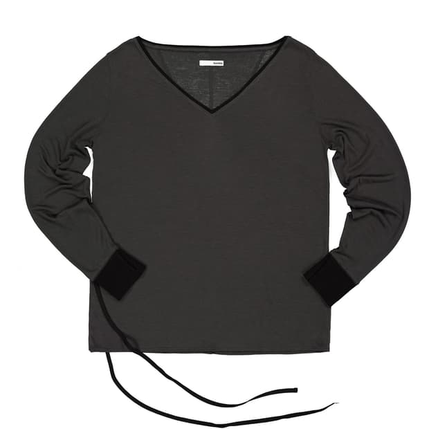 키야기 chiyagi Colon Top - charcoal