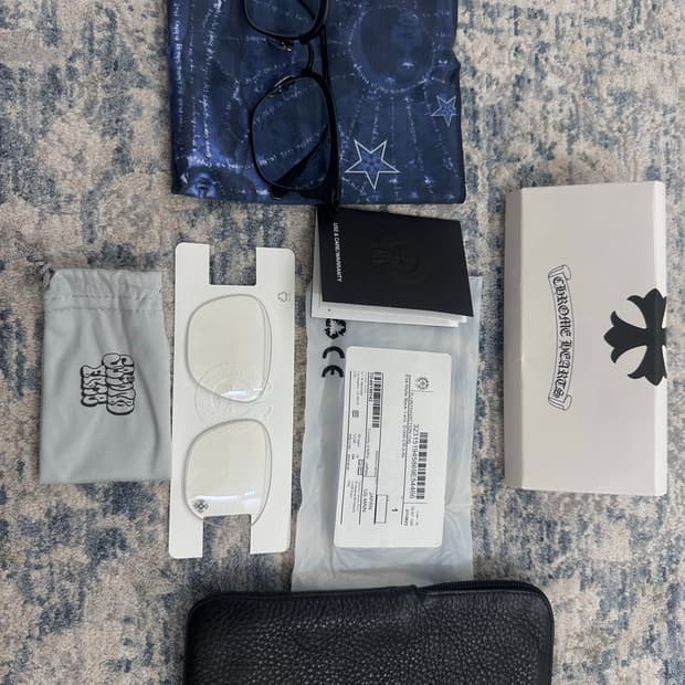 크롬하츠 슬런트레딕션2 54 mbk 매트블랙팝니다.