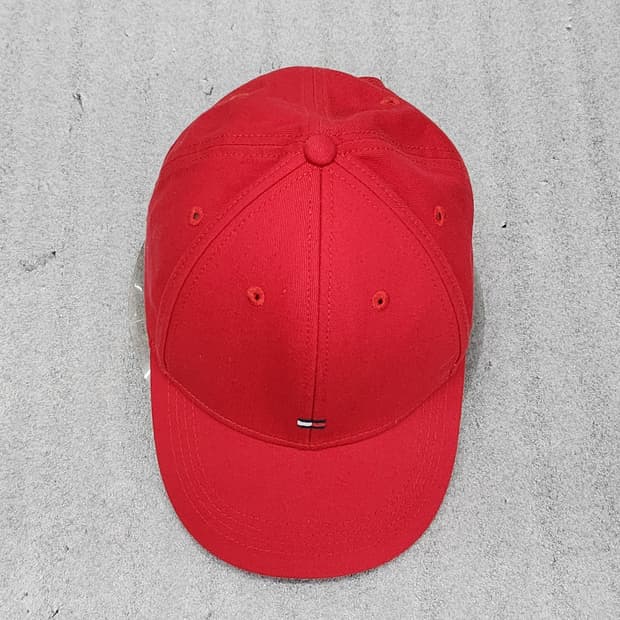 타미힐피거 볼캡 레드 XL사이즈,59CM