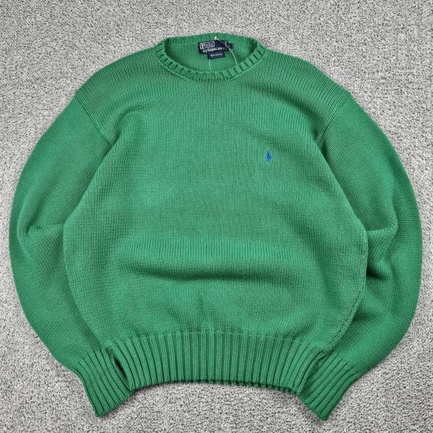 폴로랄프로렌 베이직 코튼 스웨터 니트 ( L ) / 10509