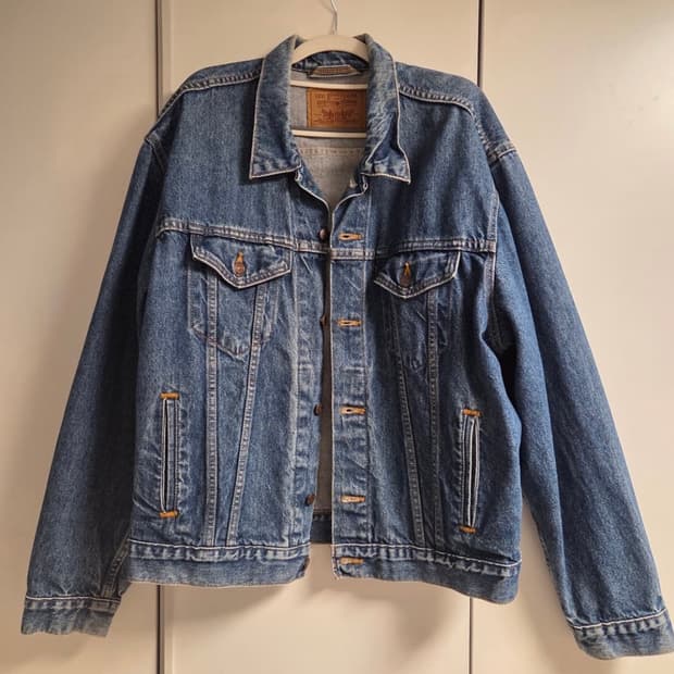 90s 리바이스 청자켓 made in usa