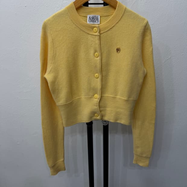 정품) 마리떼프랑소와저버 24ss 크롭 가디건 F