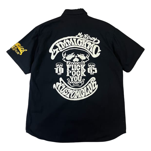 MWS 펑크락 빅로고 반팔셔츠