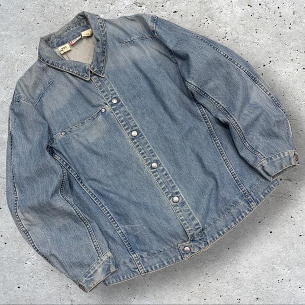 [L] 리바이스 엔지니어드 포켓 데님 셔츠 자켓 C413