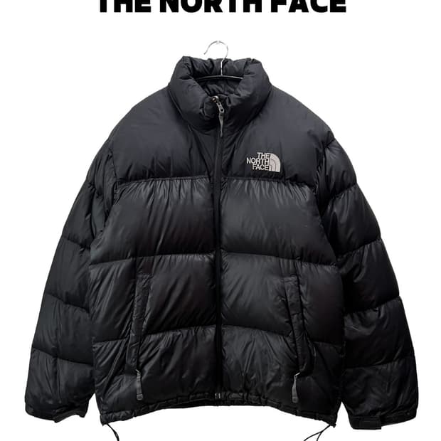노스페이스 해외수입판 1996 레트로 눕시 다운 자켓 블랙