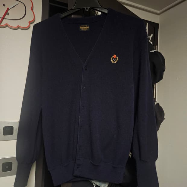 (L)헤리티지플로스 네이비 가디건 상태좋은 것 팝니다.