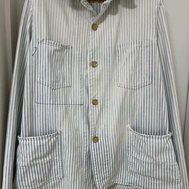 리바이스빈티지클로딩 LVC1917 Sun Worn 히코리 색코트 L