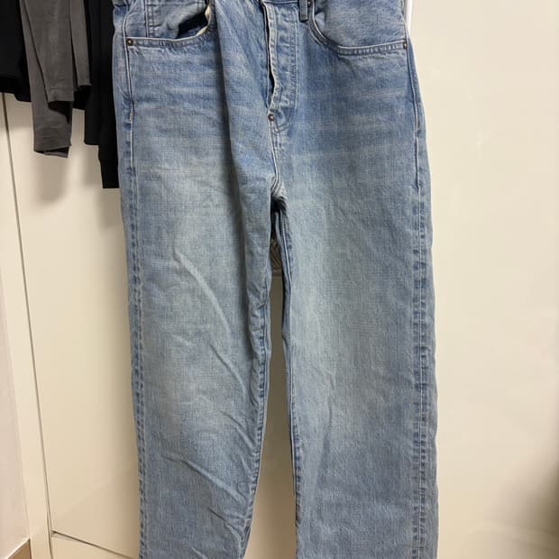 비헤비어 522C SELVEDGE DENIM PANTS 블리치 2