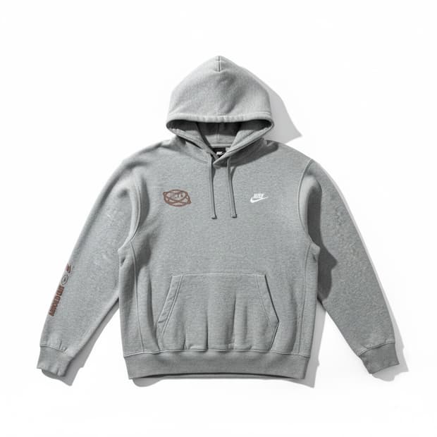 나이키 maxxed Out Tour 회색 후드티 XXL