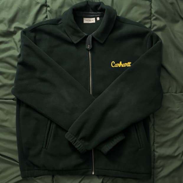 칼하트윕 데니스 플리스 자켓 그린