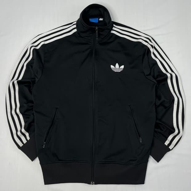 아디다스 파이어버드 빅로고 오버핏 져지