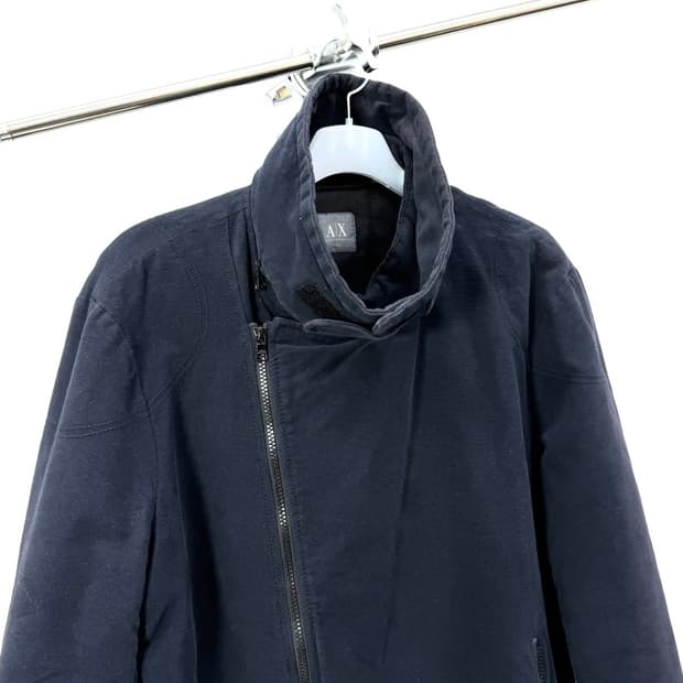 A/X high-neck rider jacket