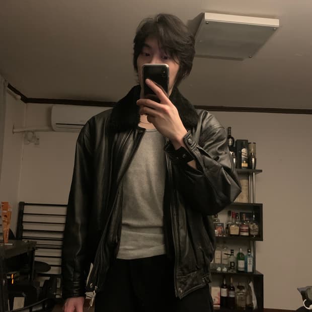 입는 순간 제임스 딘… 빈티지 레더 항공점퍼 가죽 재킷 자켓 레더