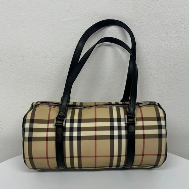 버버리 노바체크 빈티지 토트백 숄더백
