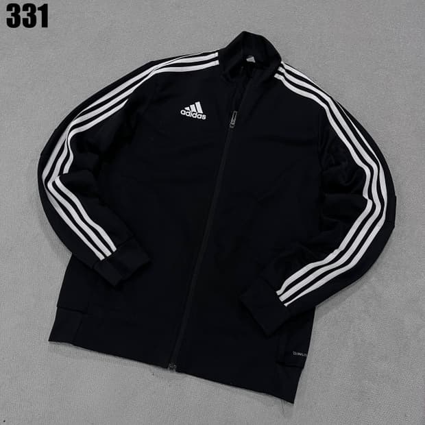 아디다스 삼선 블랙 자켓 