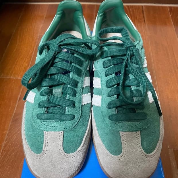 아디다스 삼바 og 그린 225