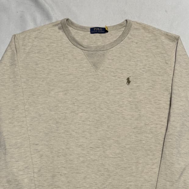 XL 폴로랄프로렌 아이보리 맨투맨