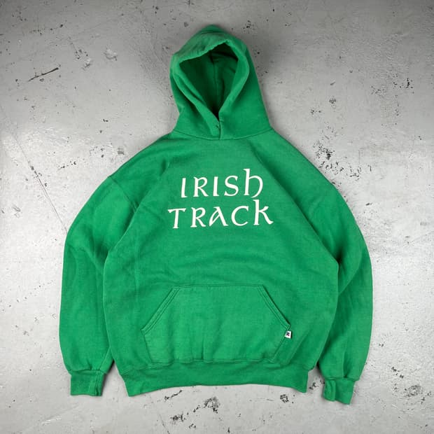 빈티지 러셀 애슬래틱 Irish Track 후드