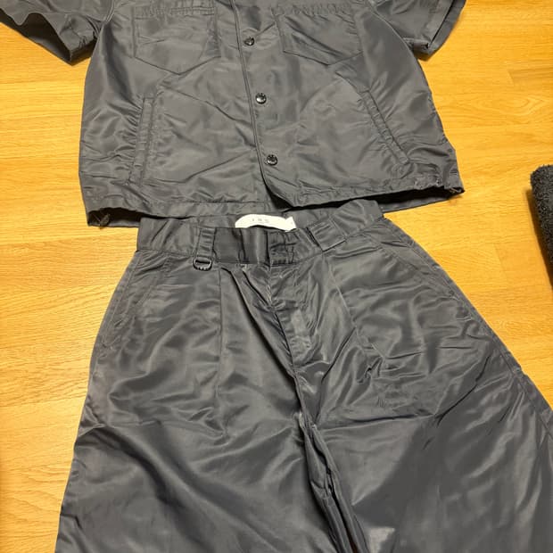 IRO 나일론 셔츠 셋업