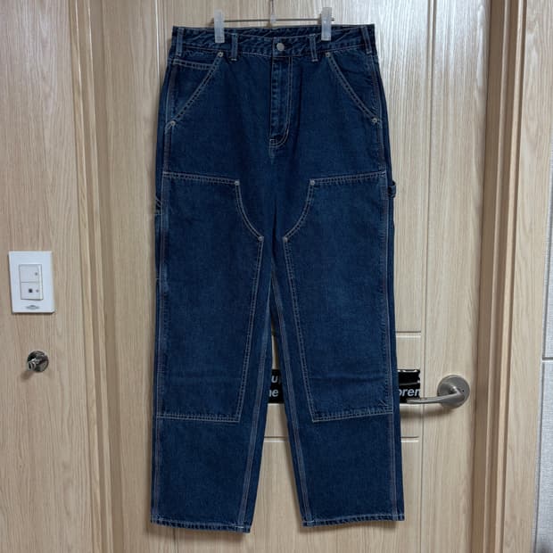 THISISNEVERTHAT 데님 카펜터 팬츠 중청