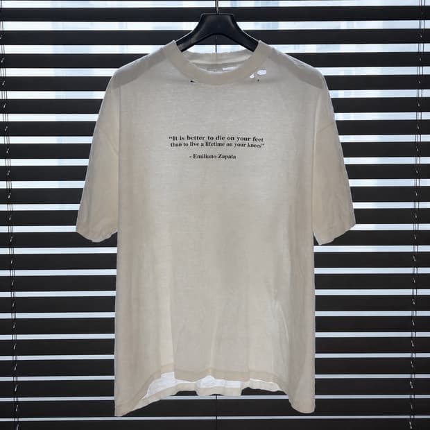 [XL] 90s 에밀리아노 사파타 빈티지 메세지 티셔츠
