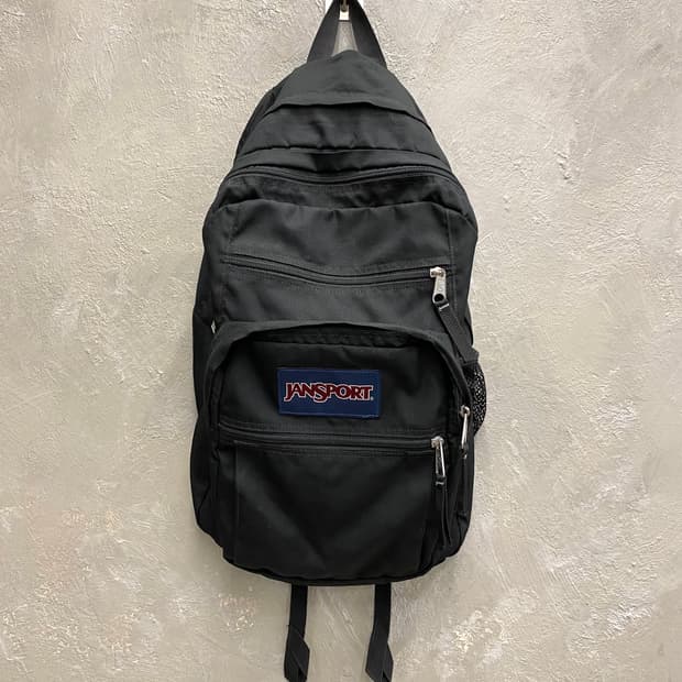 [40*56] Jansport 잔스포츠 블랙 나일론 백팩