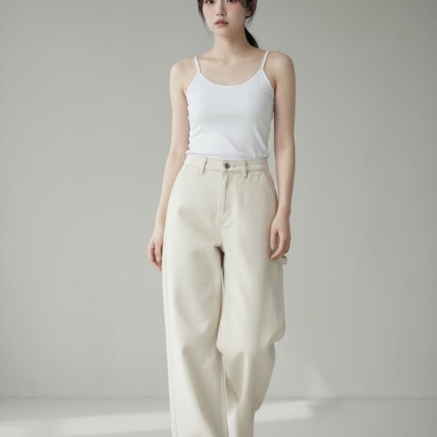 마리떼 프랑소와저버그 와이드 데님 팬츠 28