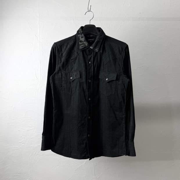 Omkoe 코듀로이 레이어드 셔츠