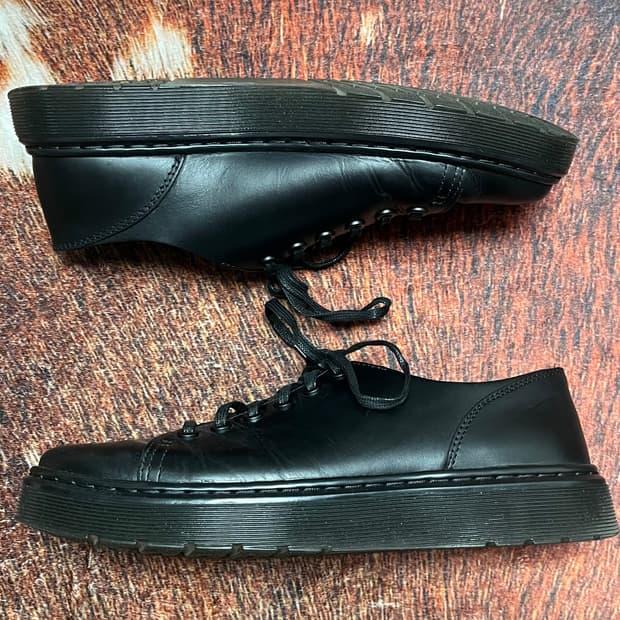 [260] 닥터마틴 단테 블랙 레더 스니커즈