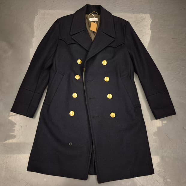 COACH captain's 울 피코트