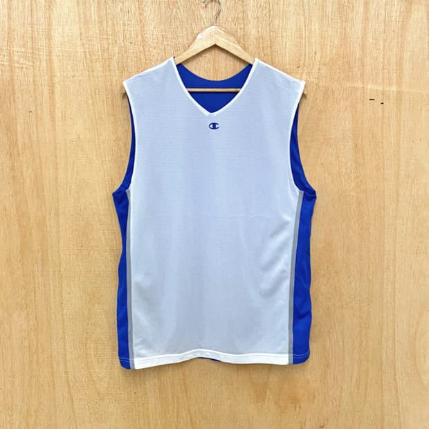 CHAMPION reversible mesh sleeveless 양면