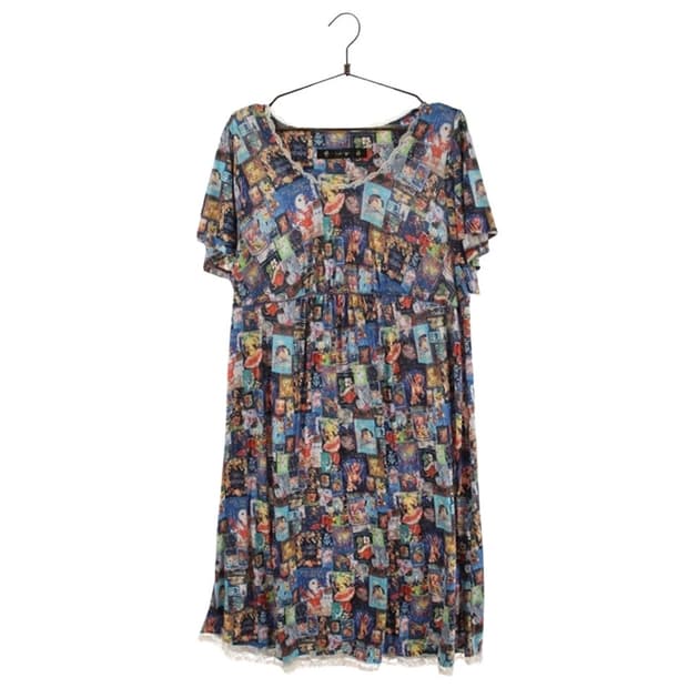 일본 빈티지 레이스 원피스