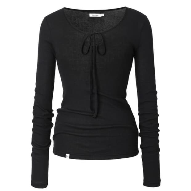 쓰리타임즈 헤이지탑 블랙 M