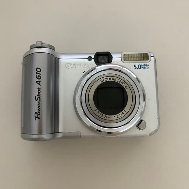 캐논 Canon powershot a610 파워샷 빈티지 디카