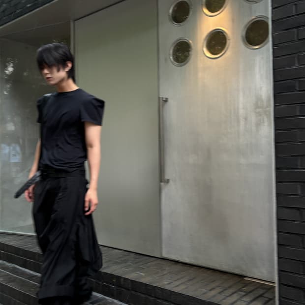 라프시몬스 05AW 더블 벨트