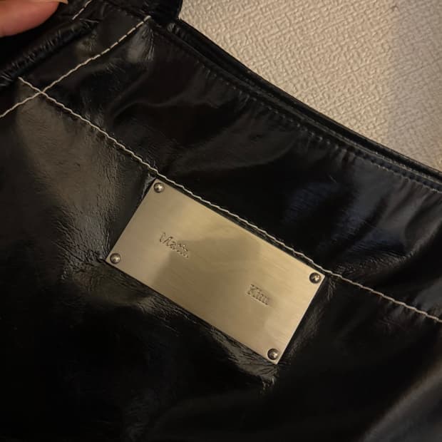 마뗑킴 빅 코팅 숄더백