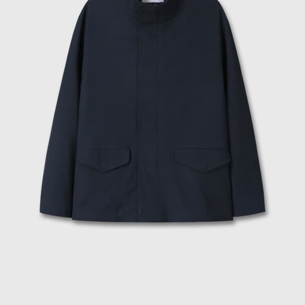 에피센터 투어리스트 울 블렌드 필드 파카 네이비