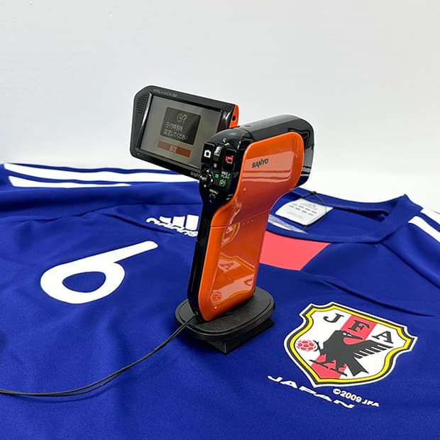 산요 작티 빈티지 캠코더 10MEGA PIXEL오렌지