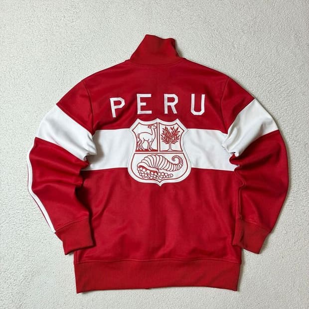 아디다스 06-07 페루 화이트탭 빈티지 트랙탑 자켓 PN7385