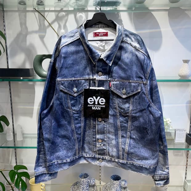 준야와타나베 X 베르베르진 X LEVI’S printed jacket