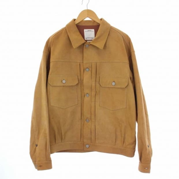 VISVIM 101x JUMBO MOLESKIN SUEDE JACKET