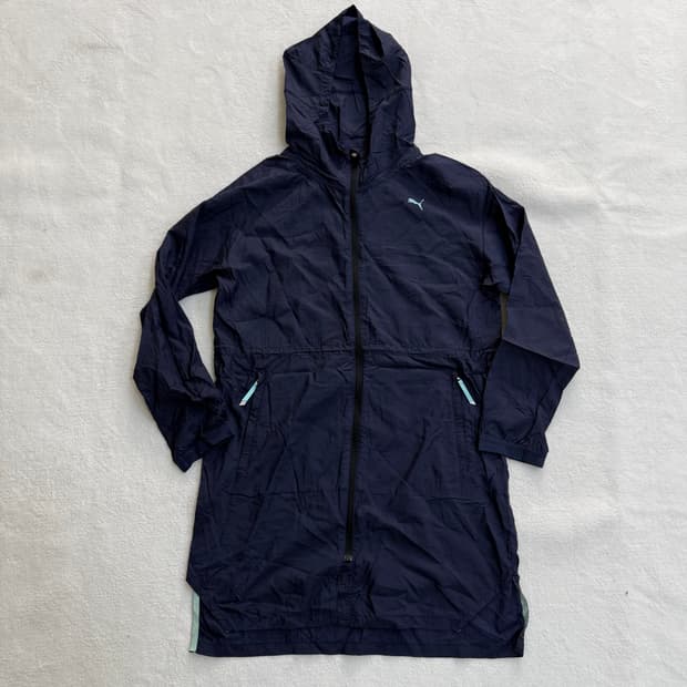 XL 푸마 여성 롱 후드 바람막이 0319T