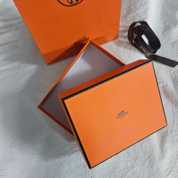 에르메스 박스+쇼핑백+리본테잎 풀구성 새상품